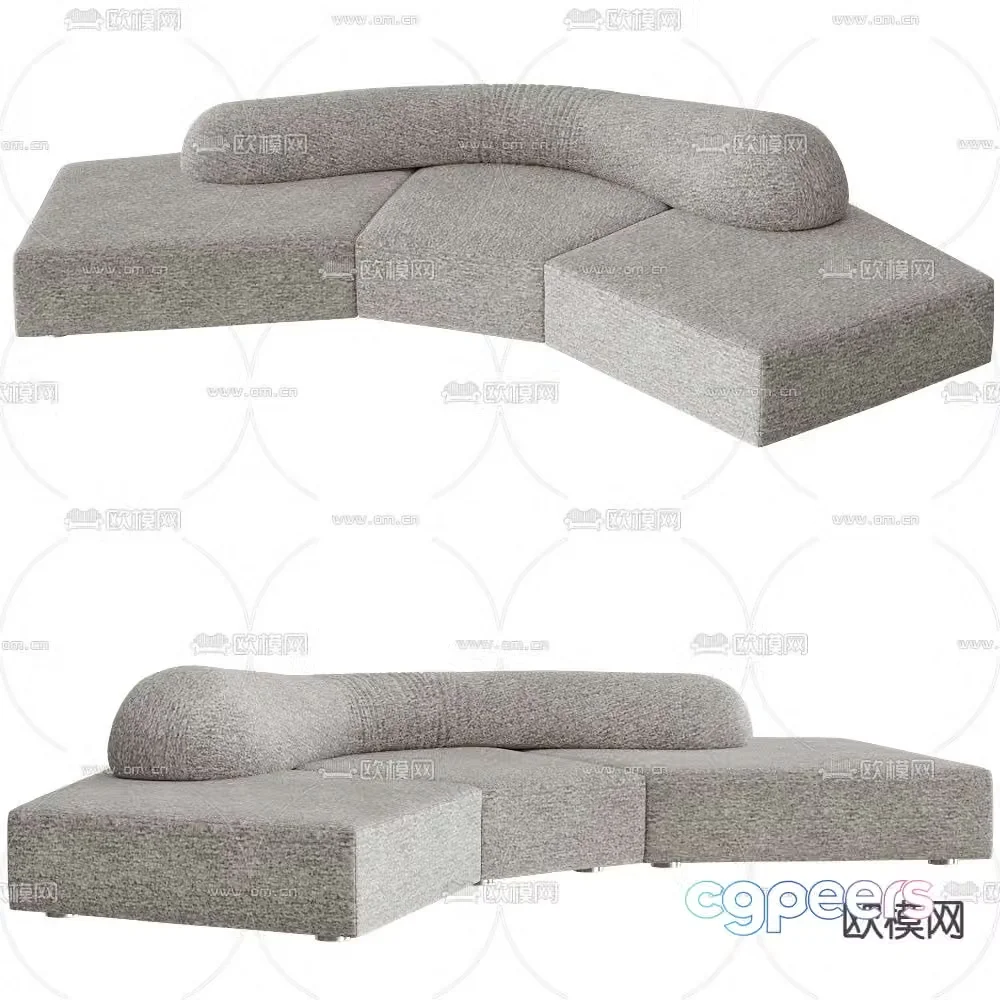 Edra sofa 3d model
