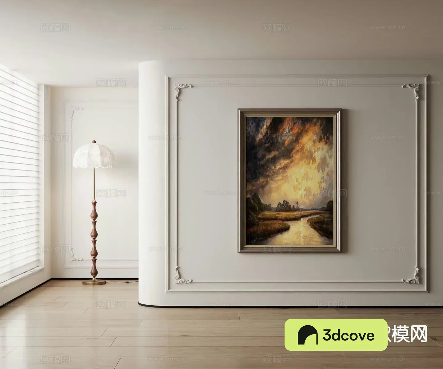 American art painting texture painting decorative painting