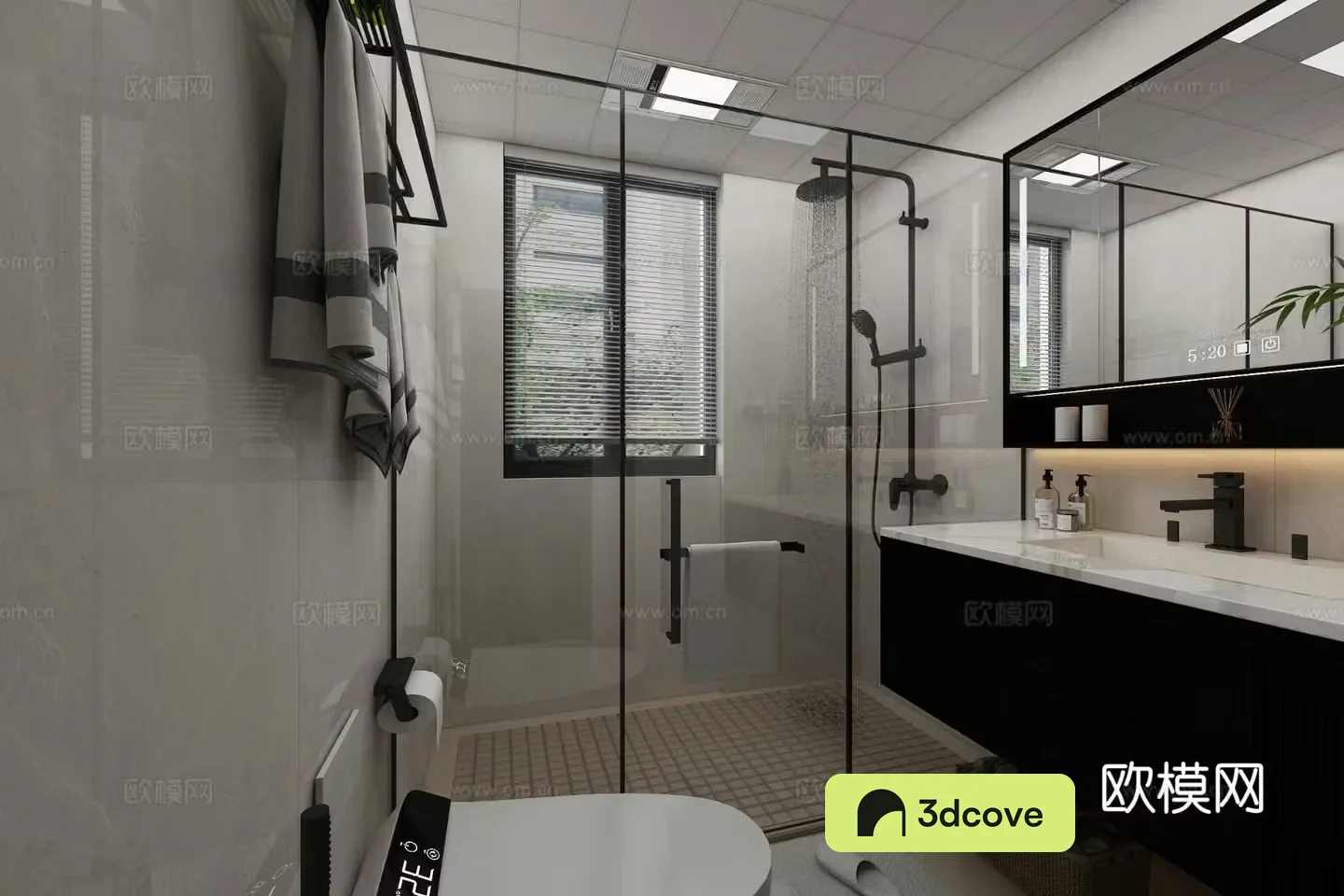 Modern bathroom