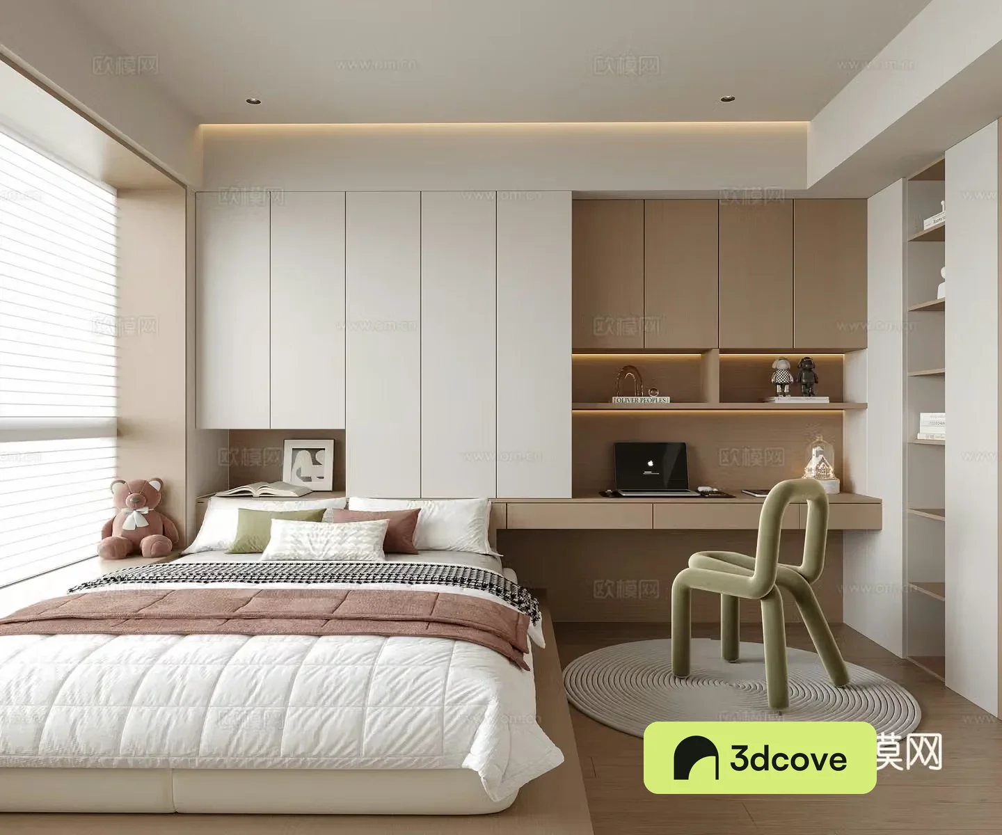 Modern tatami bedroom children’s room children’s tatami bedroom