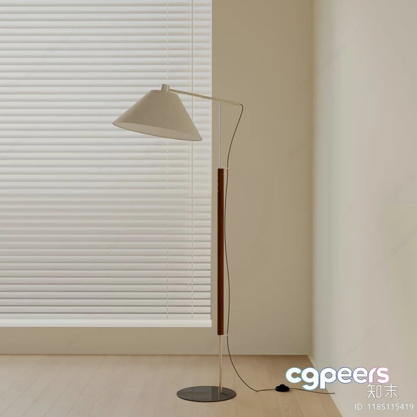 Modern Floor Lamp 3D Model – 11220 – VRAY Render