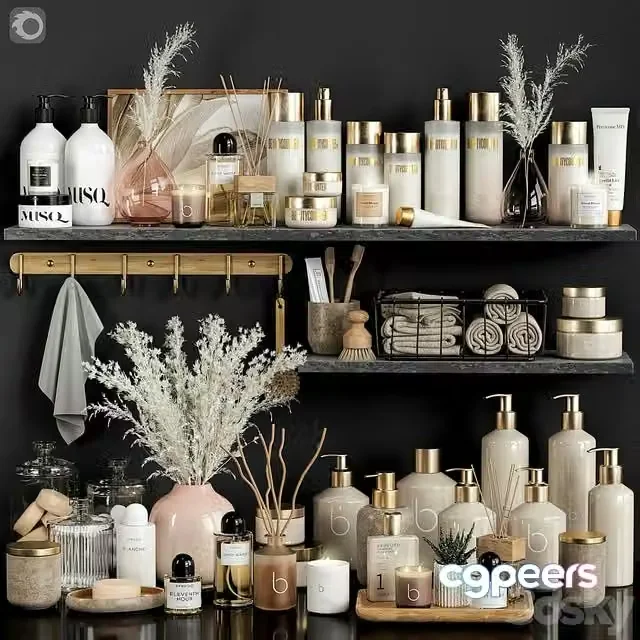 3ds Max Free – bathroom accessories 33