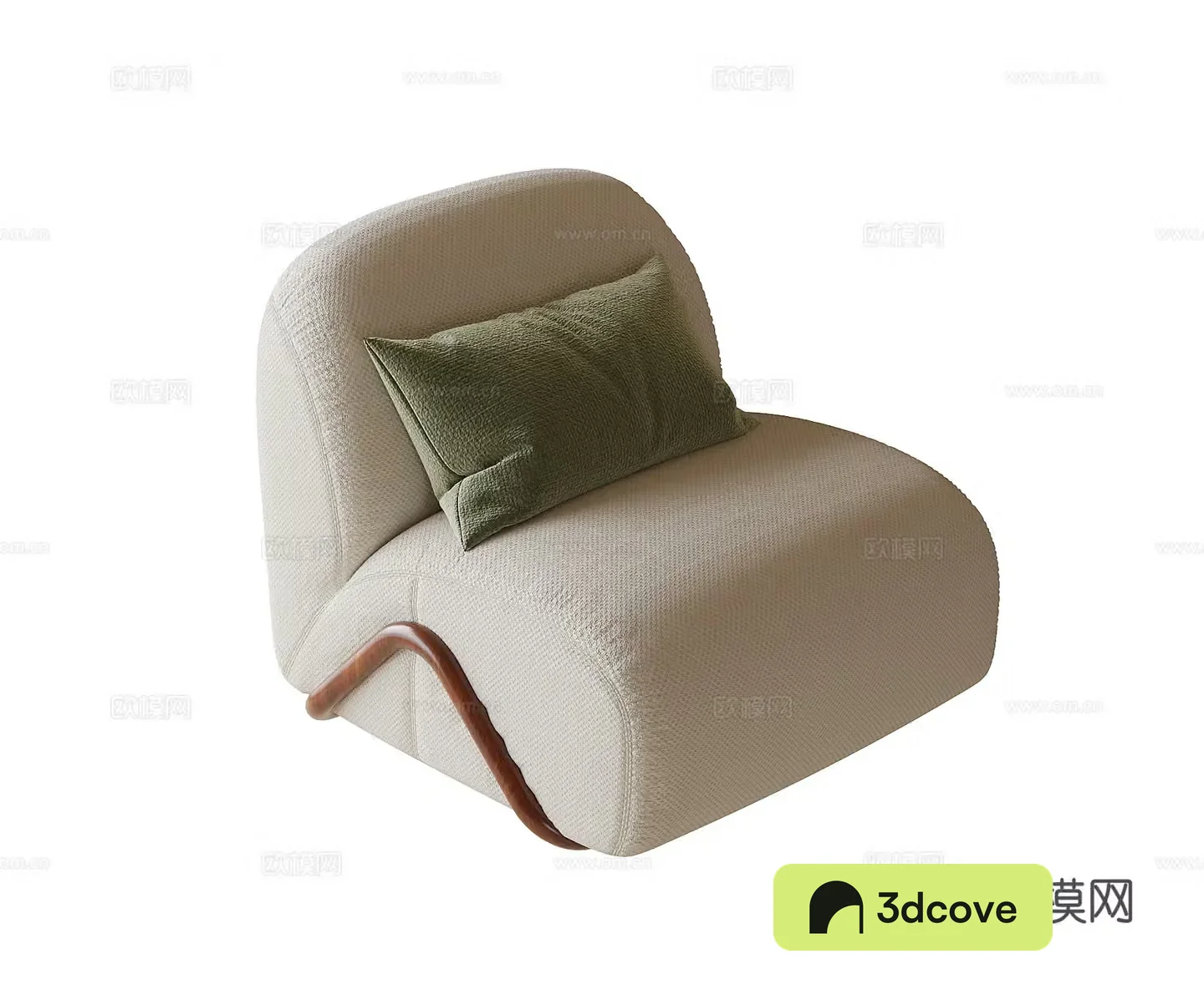 Modern single sofa single chair