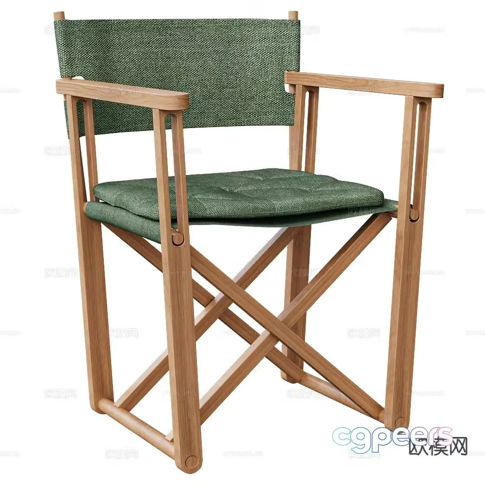 Skargaarden modern side chair dining chair 3d model