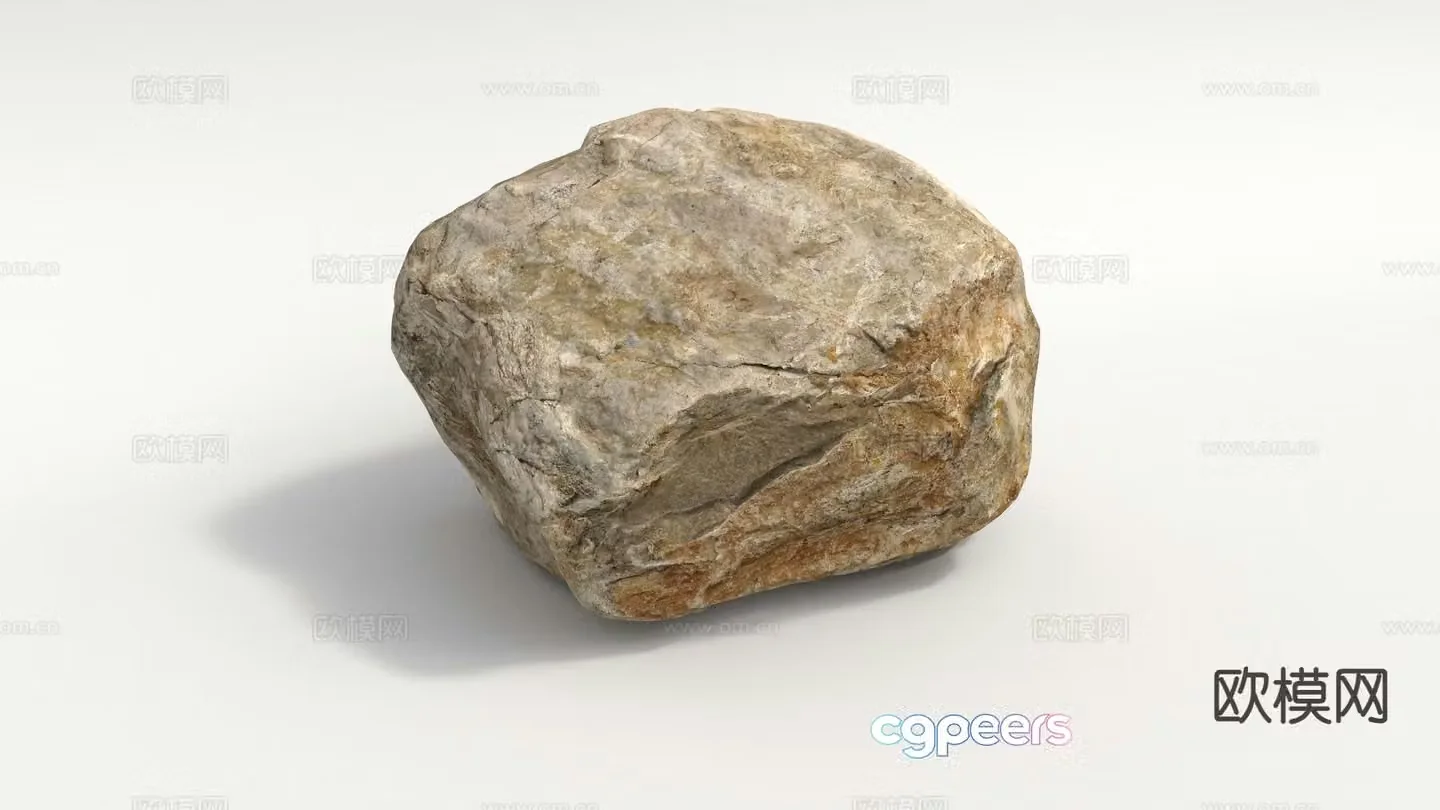 Landscape stone stone 3d model