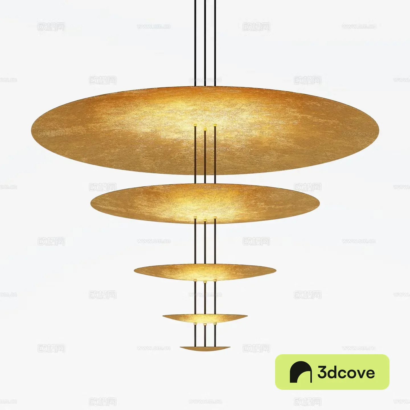 Light luxury chandelier hall chandelier