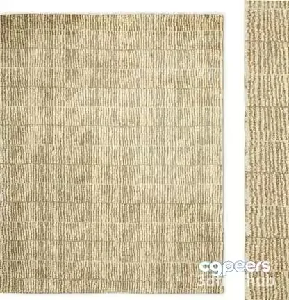 A Beige Rug 3D Model – 20907 – VRAY Render