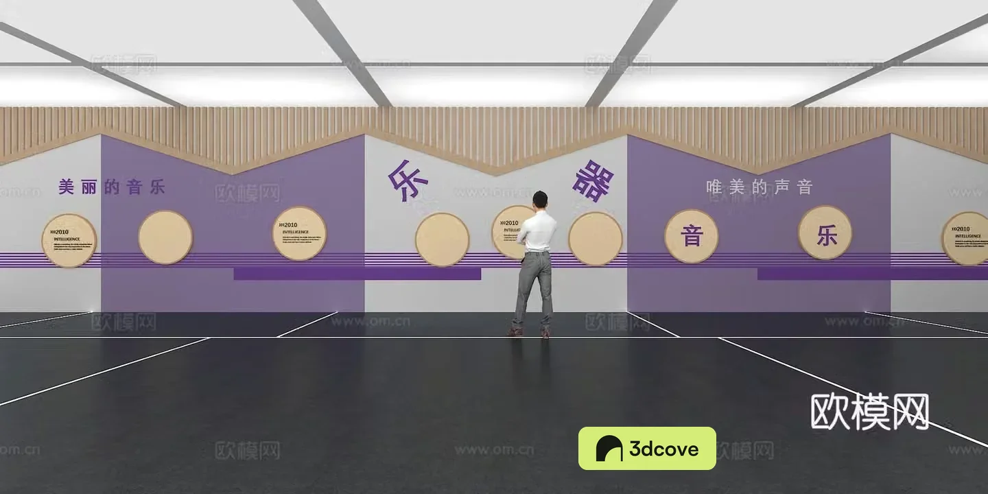 Cultural wall Music culture wall Display wall Classroom Exhibition hall Campus culture Corridor Teaching