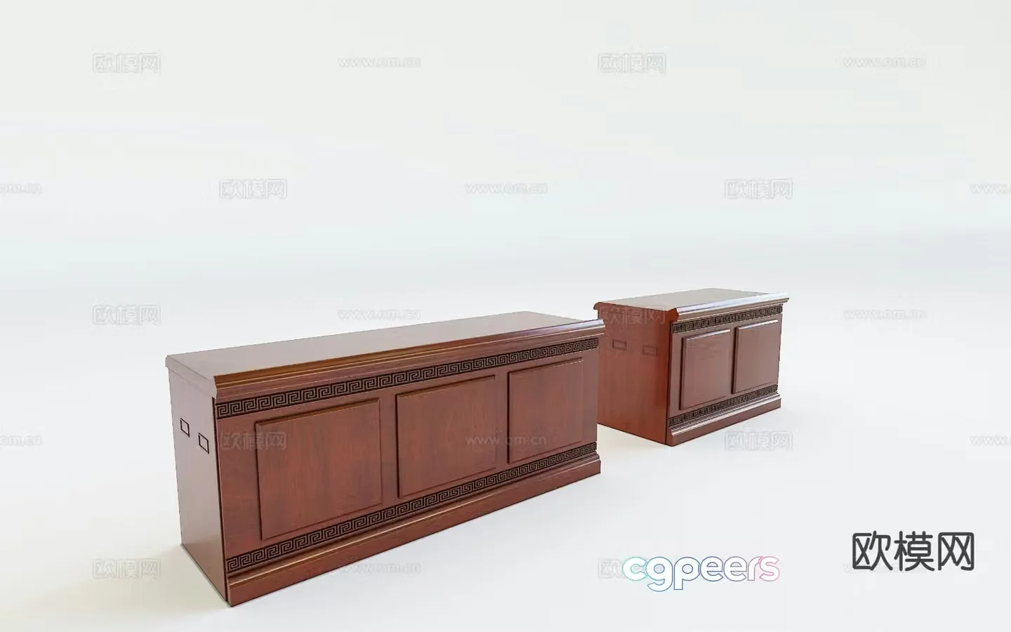 conference table conference table bar table 3d model