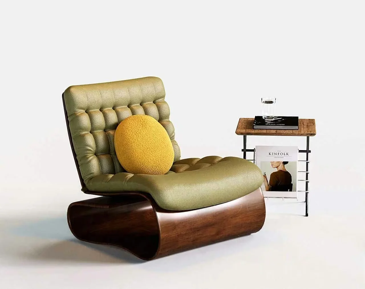 A Modern Chair 3D Model – 6545 – VRAY Render