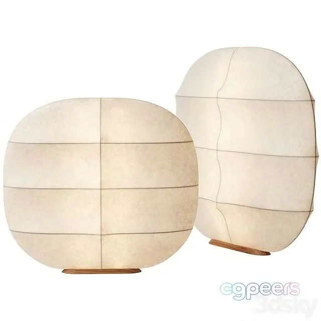 3ds Max Free – Gunta Floor Lamp Tacchini