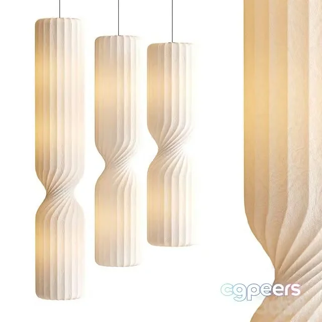 3ds Max Free – Twist pendent lamp Draai hanglamp