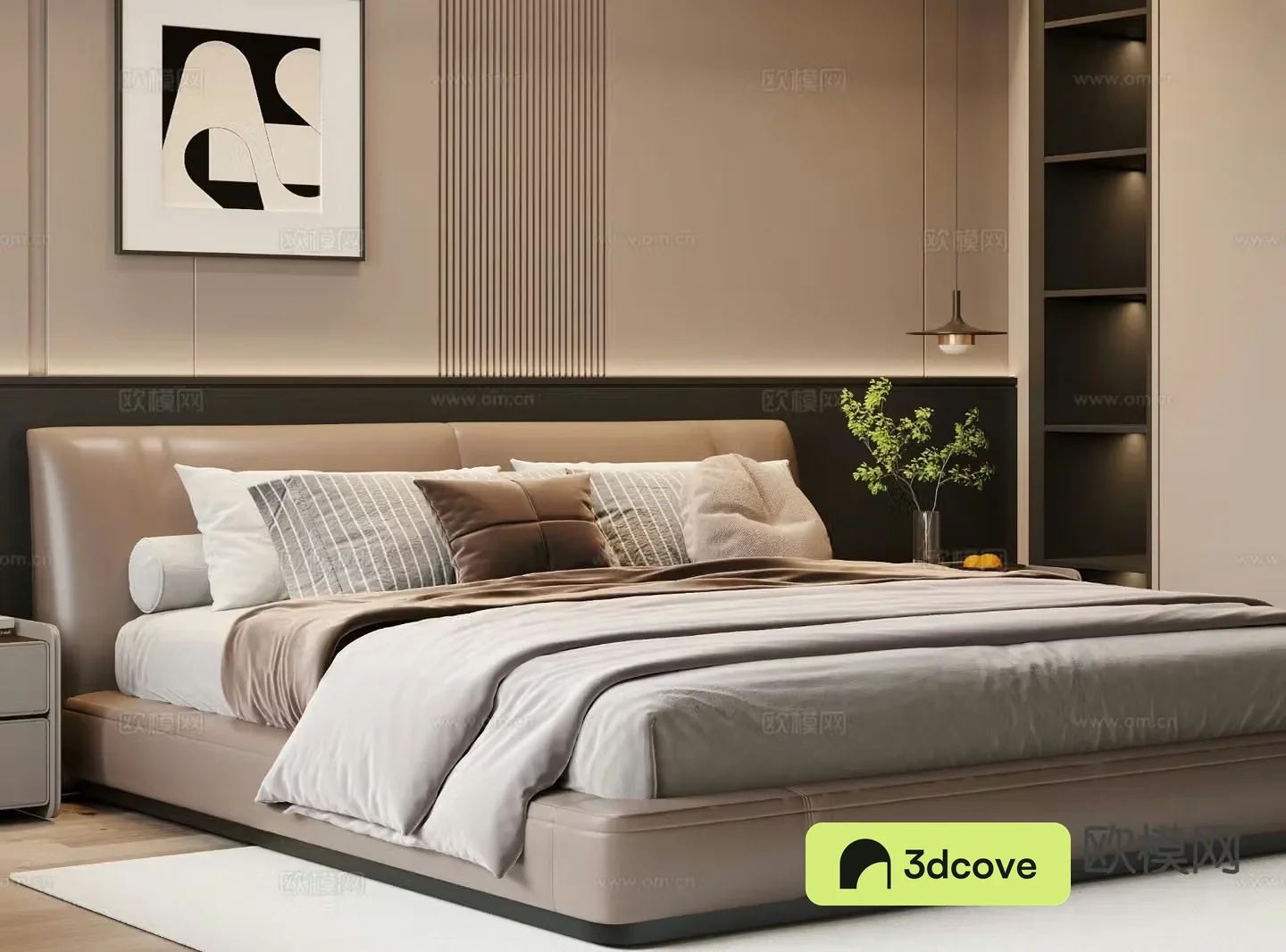 Italian double bed