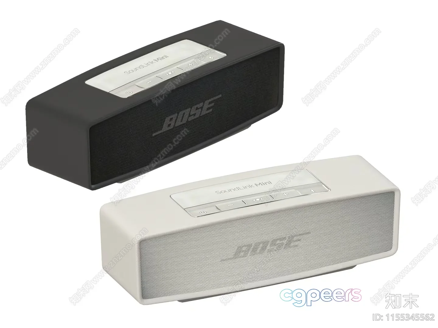 A Pair Of Bose Speakers 3D Model – 14431 – VRAY Render
