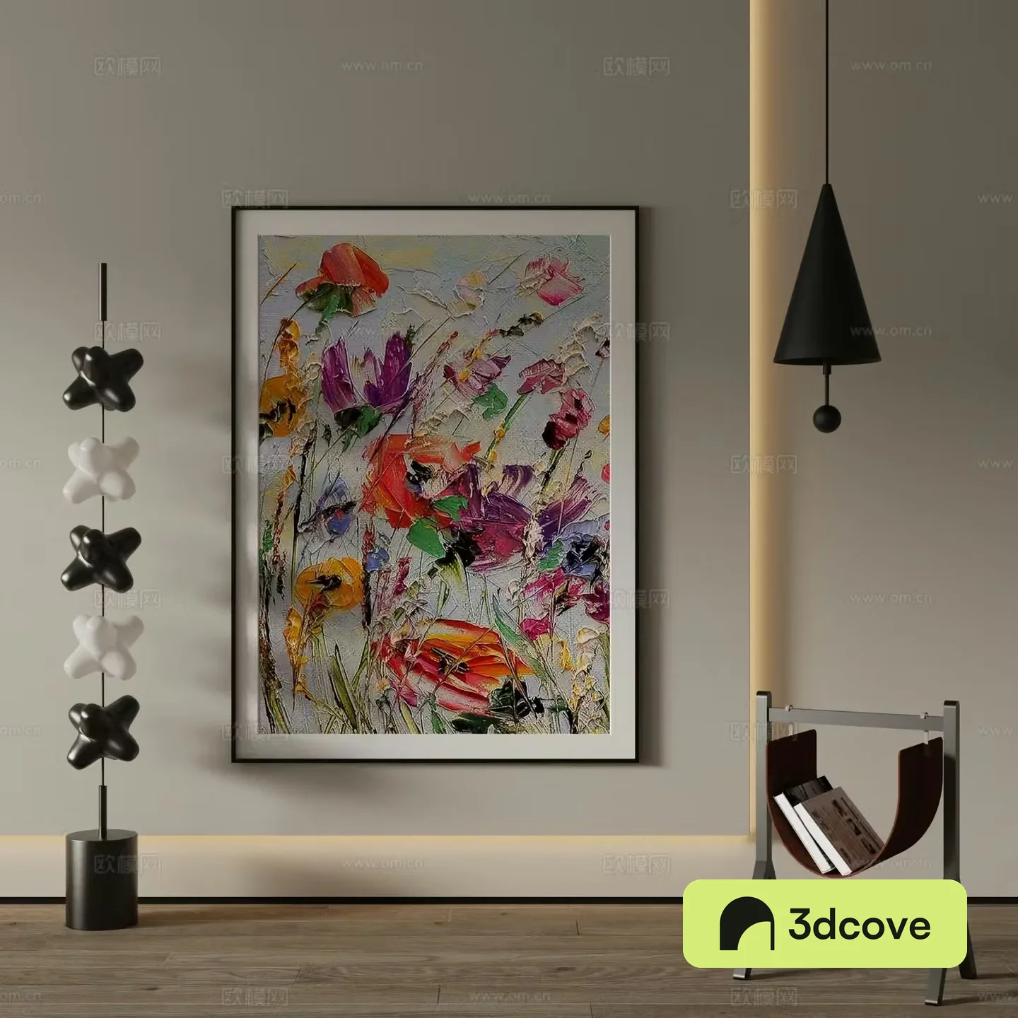 Modern decorative painting oil painting abstract painting