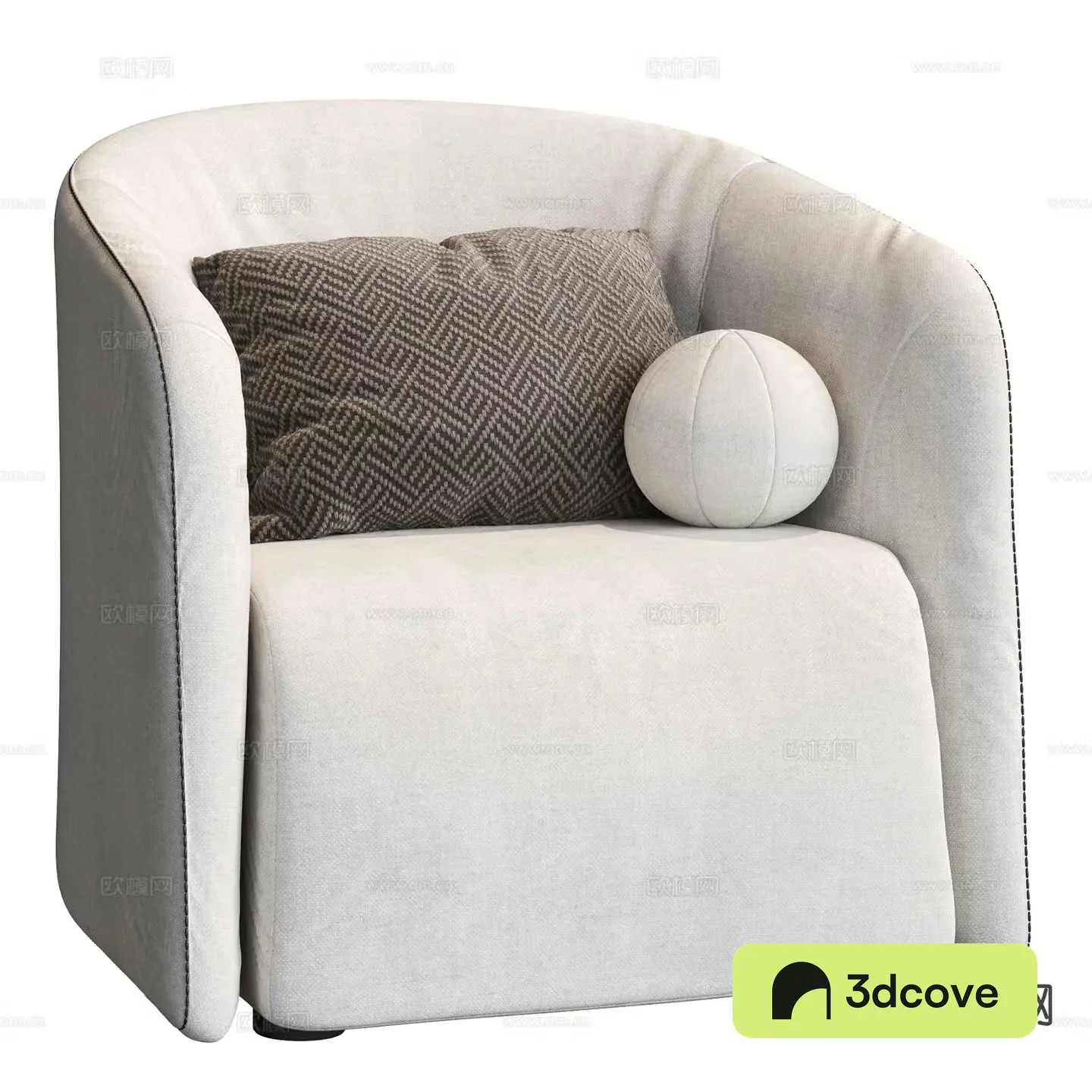 Single sofa leisure sofa