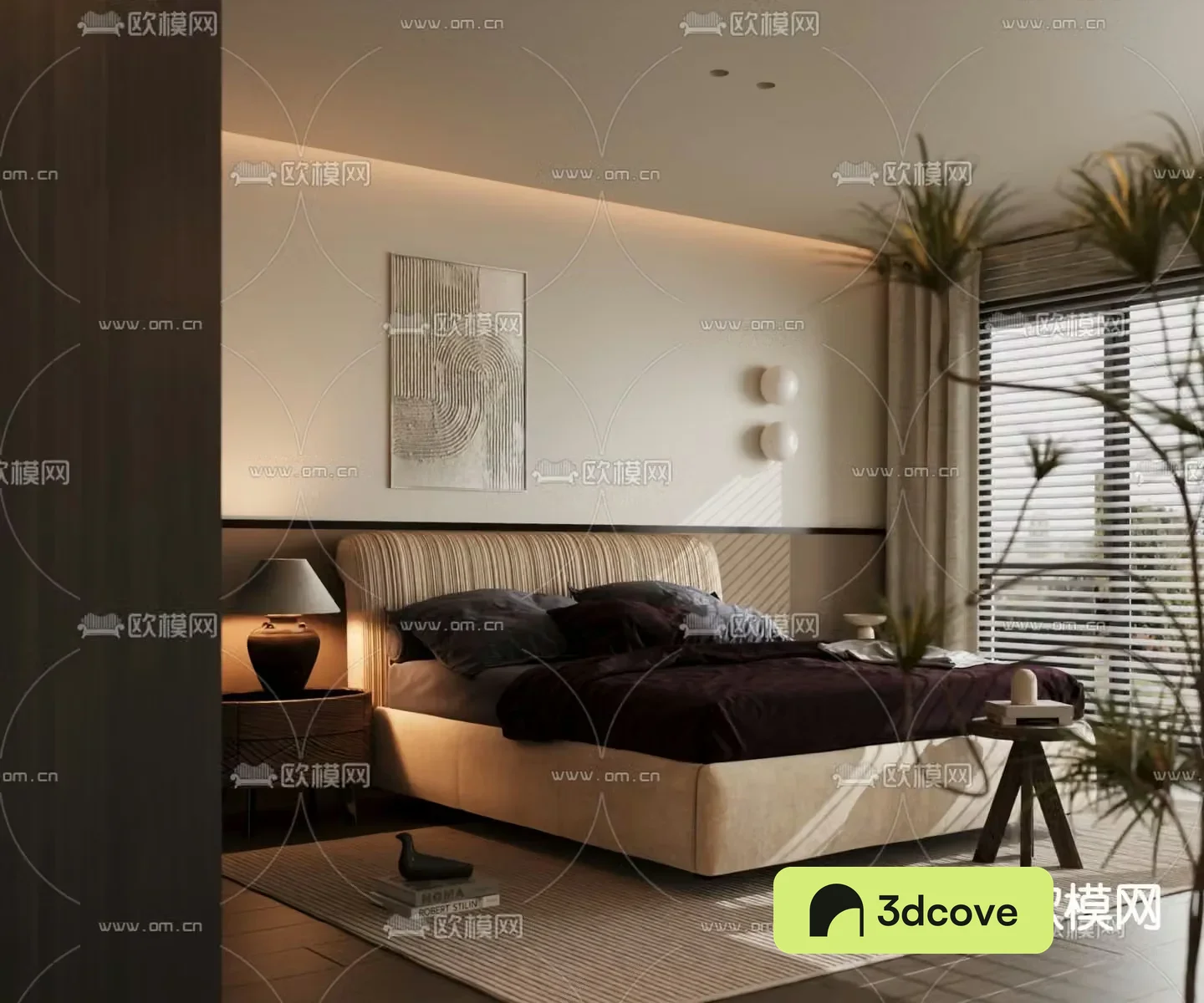 Italian double bed