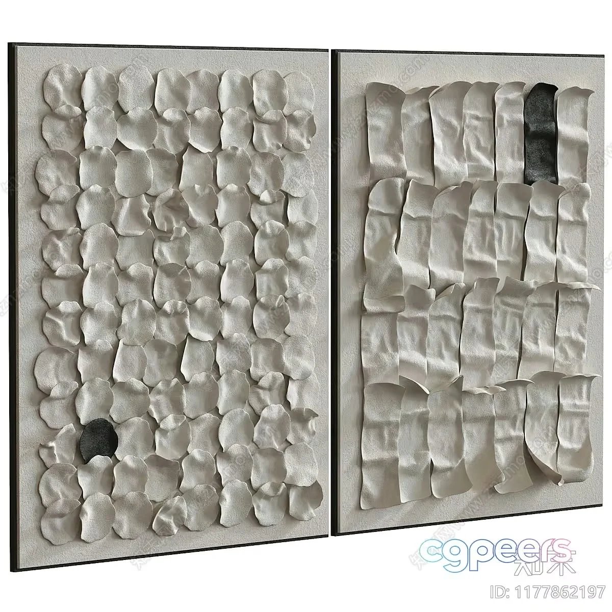 Abstract Art Piece 3D Model – 22731 – CORONA Render