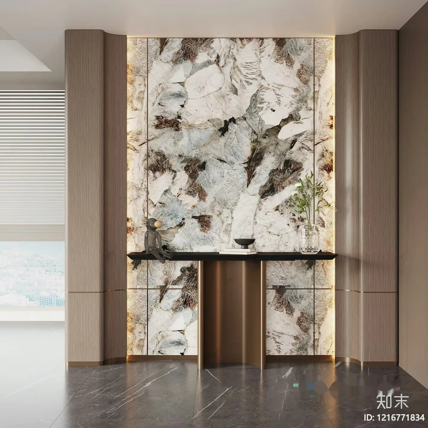 Modern Living Room 3D Model – 15033 – VRAY Render