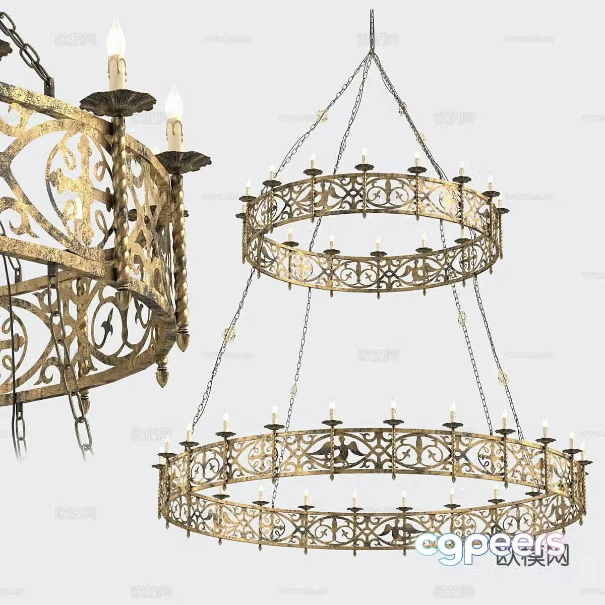 Chandelier 3d model