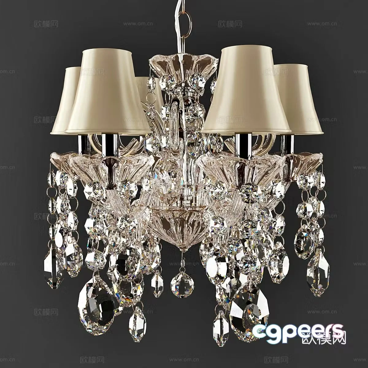 Chandelier 3d model
