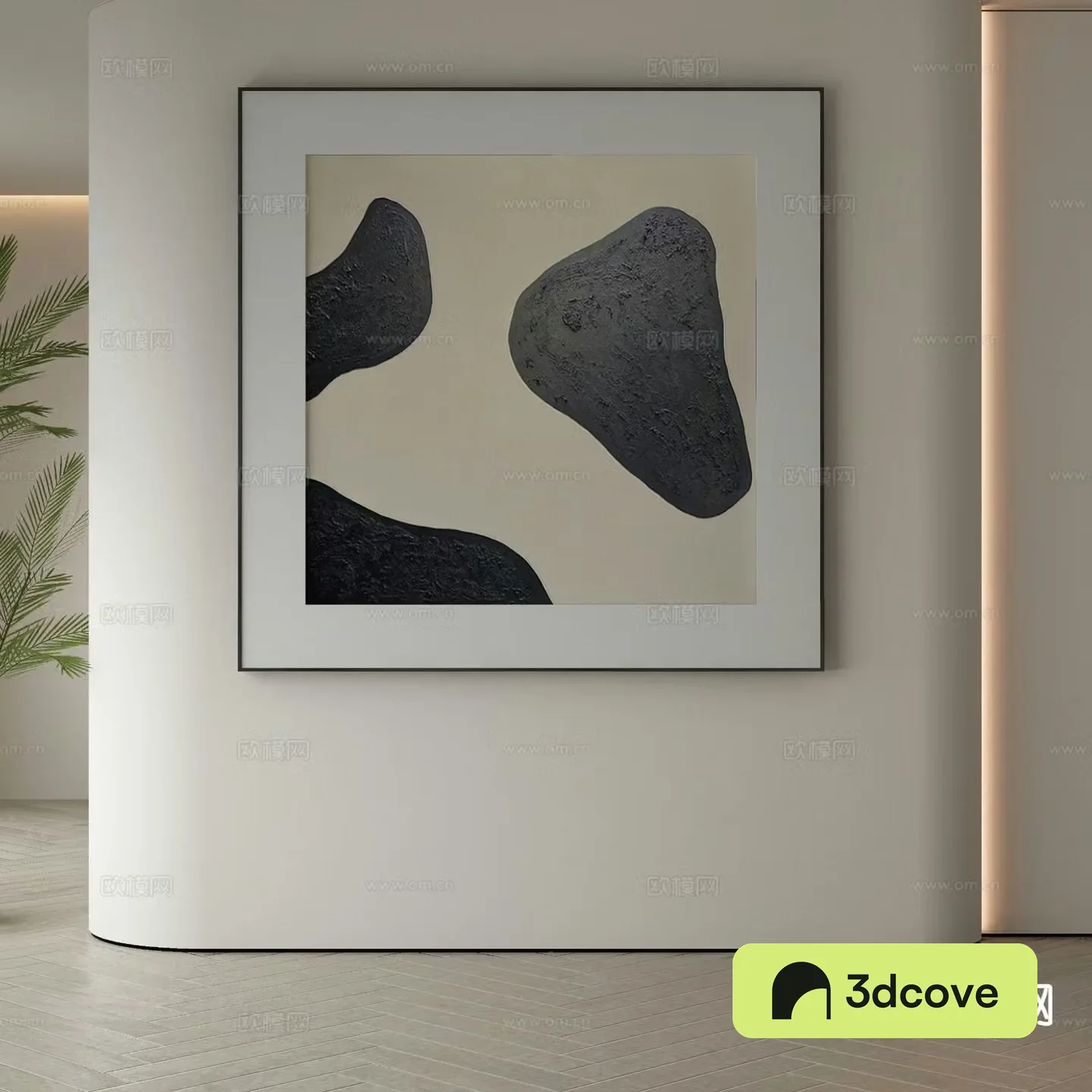 Modern art painting texture painting decorative painting