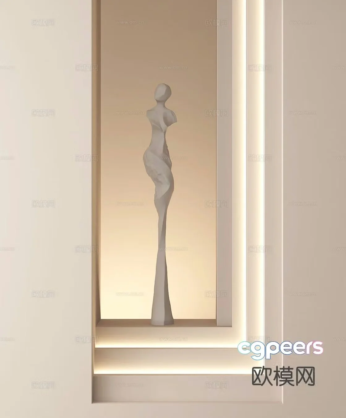 Human Sculpture Doll Ornaments 3D Model