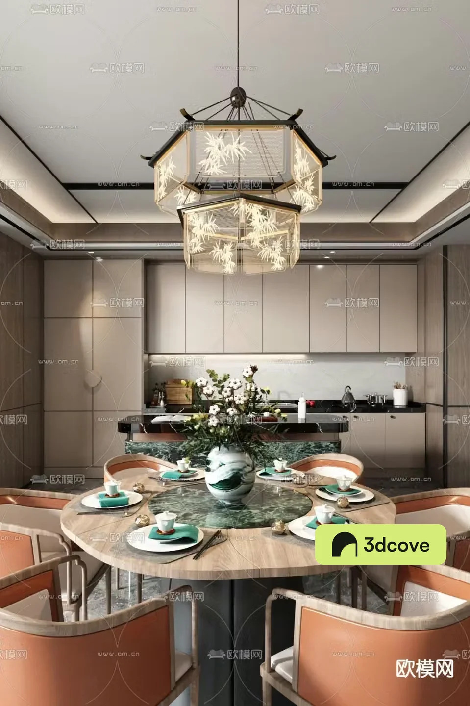 Panshi Design New Chinese Restaurant