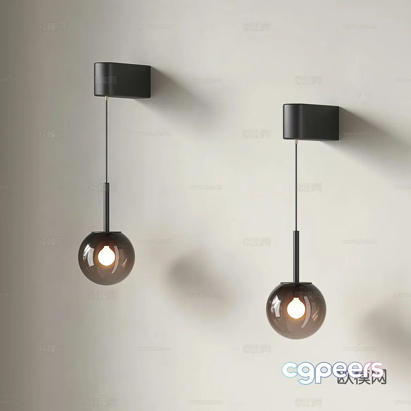 Italian wall lamp Modern bedside wall lamp Minimalist wall lamp Simple atmosphere wall lamp 3D model