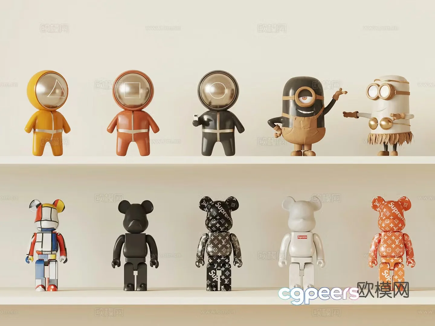 Toys Modern toy 3d model