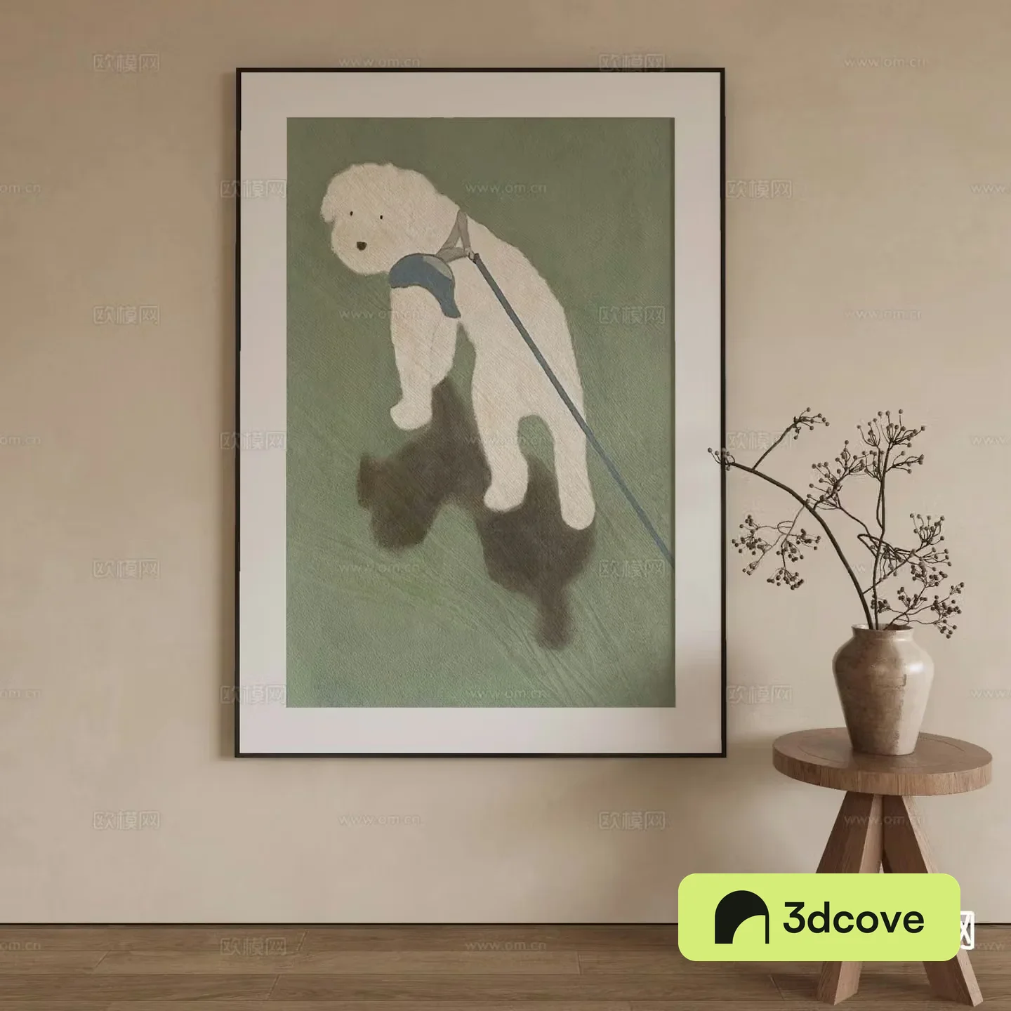 Modern decorative painting Gouzi painting oil painting