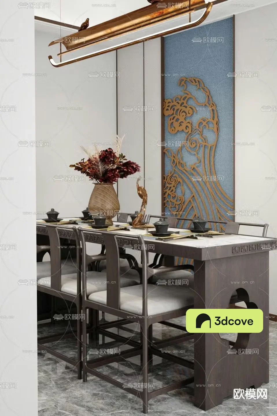 Zhongmu Design New Chinese Restaurant