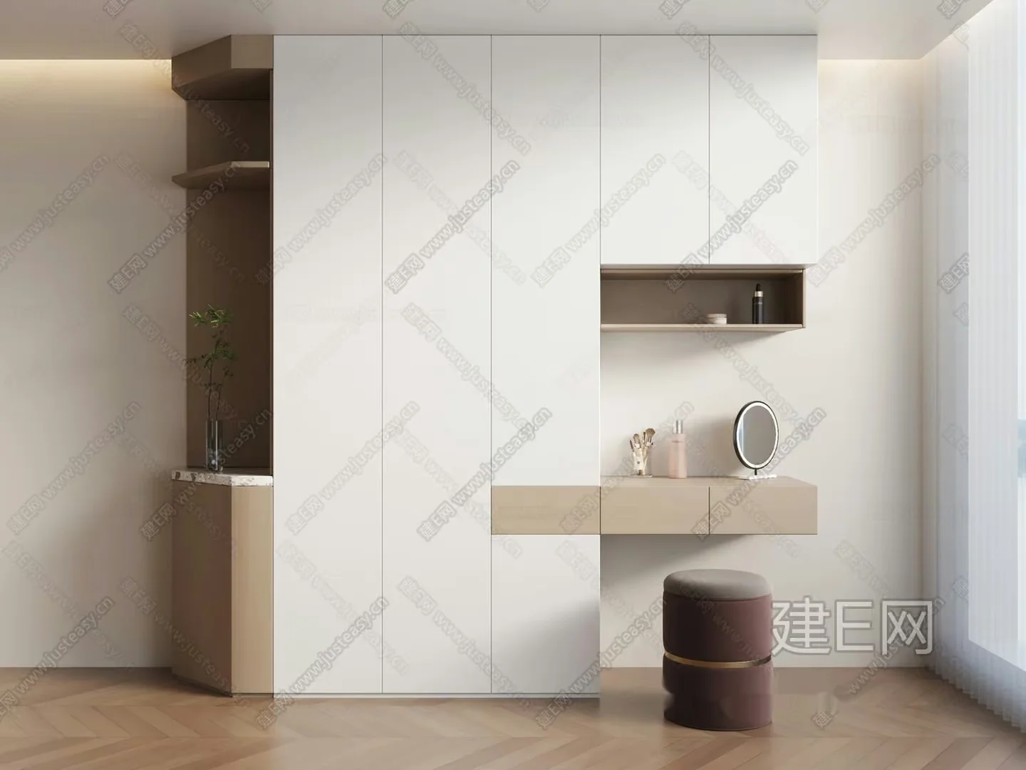 Modern Minimalist Room 3D Model – 12710 – VRAY Render
