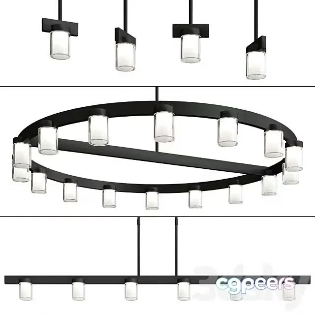 3ds Max Free – ESFERA Pendant Lamps