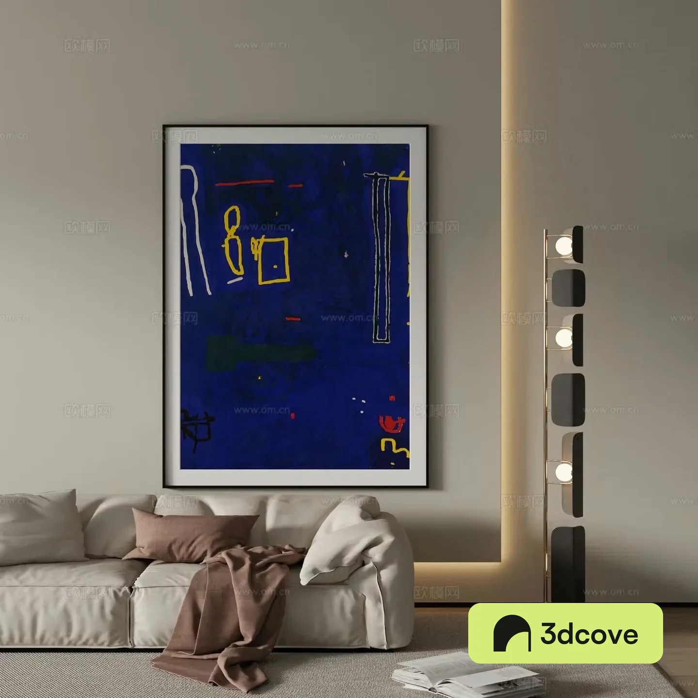 Modern abstract painting Decorative painting