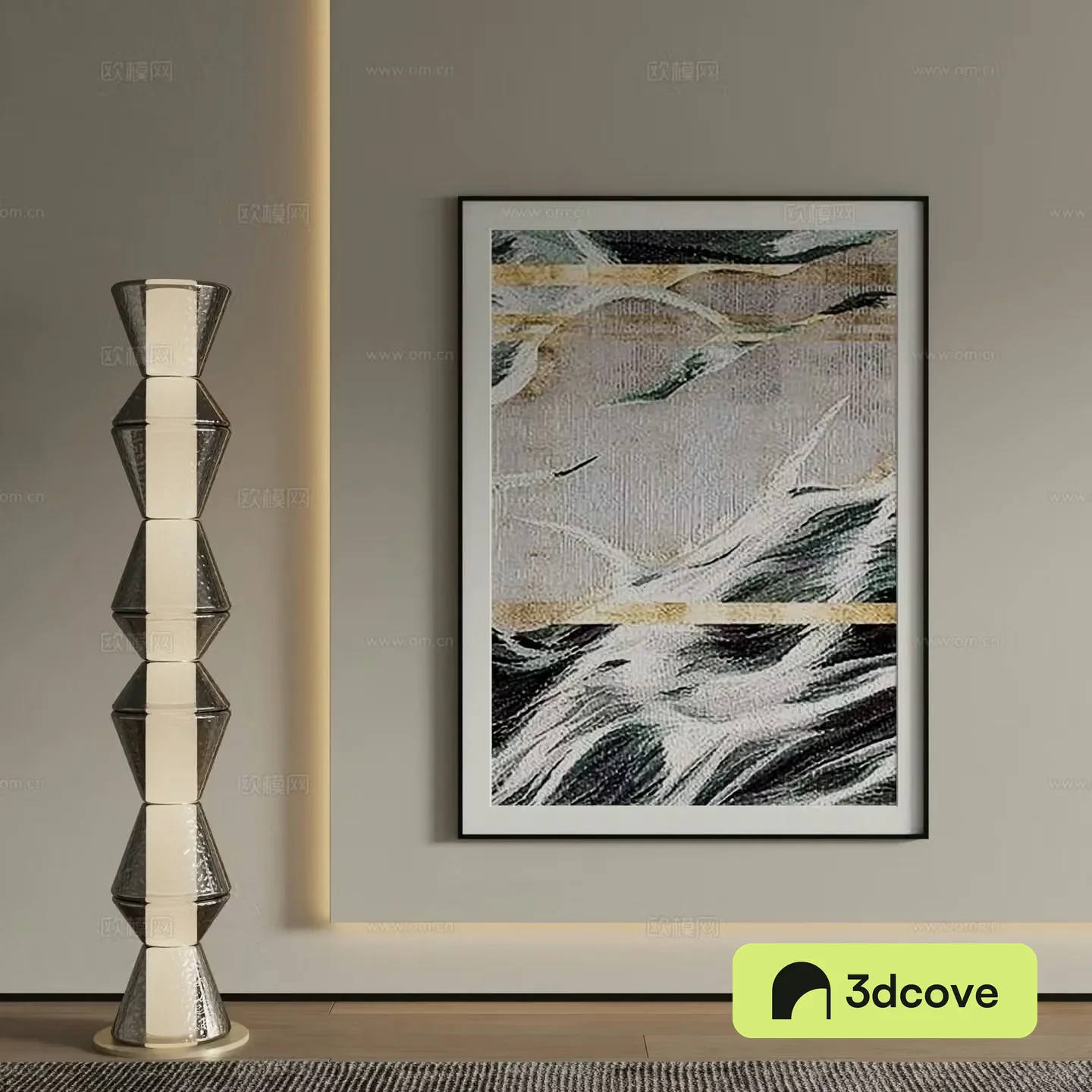 Modern abstract painting Decorative painting