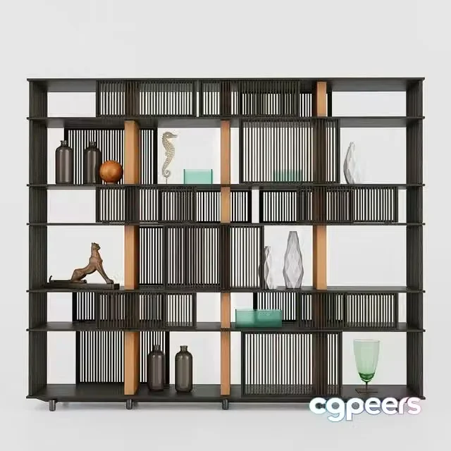 3ds Max Free – Bookcase Poltrona Frau Lloyd