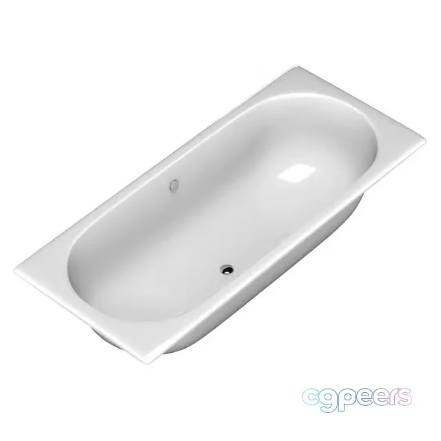 3ds Max Free – Classic Duo Rectangular Bathe