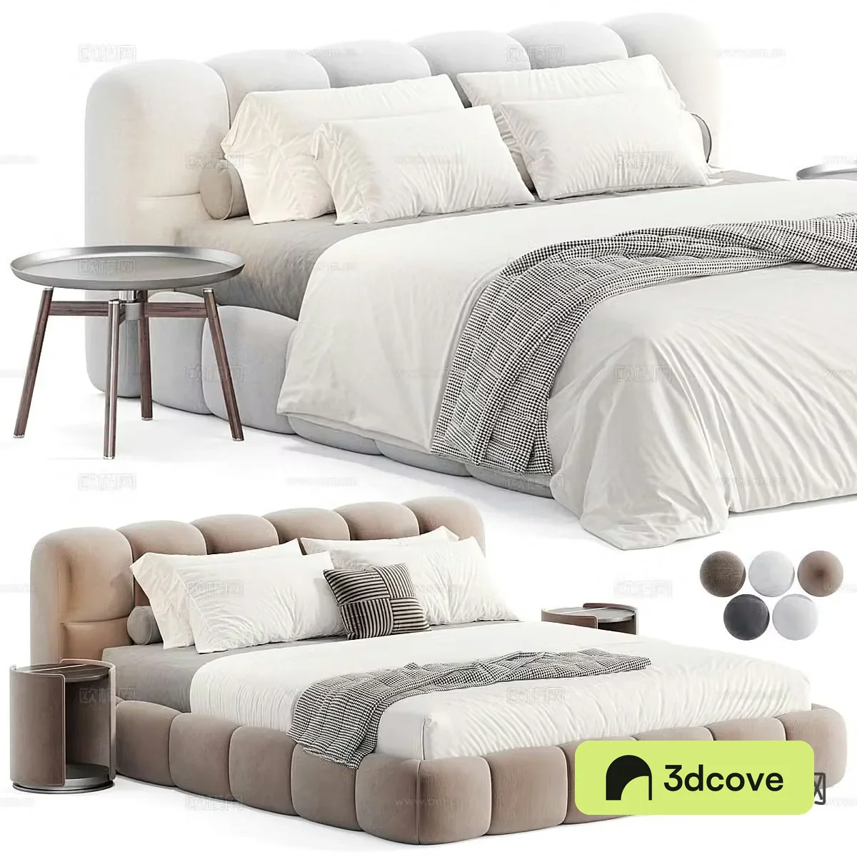 Italian double bed