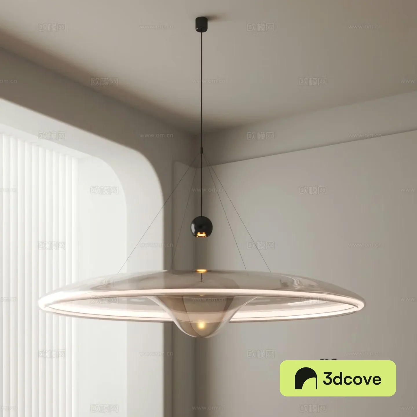 Modern chandelier