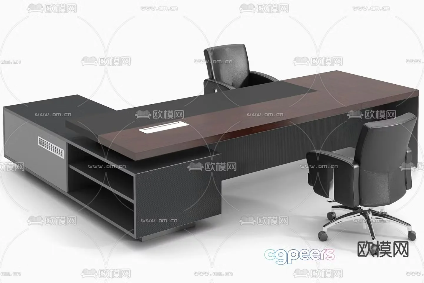 Executive desk executive desk 3d model