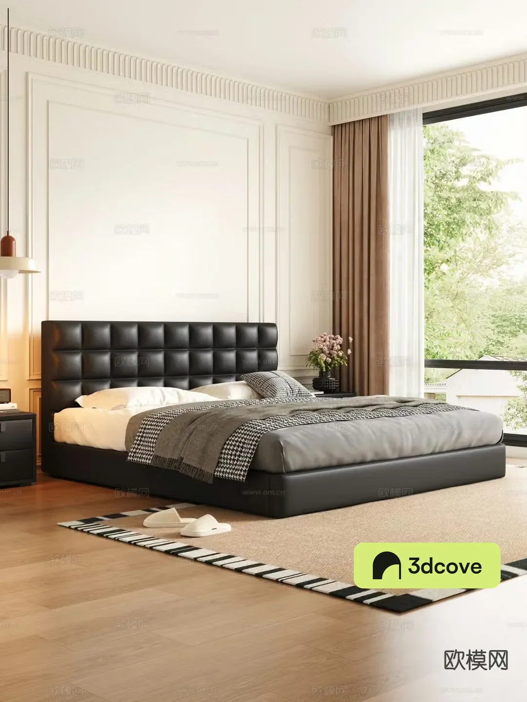 Italian double bed