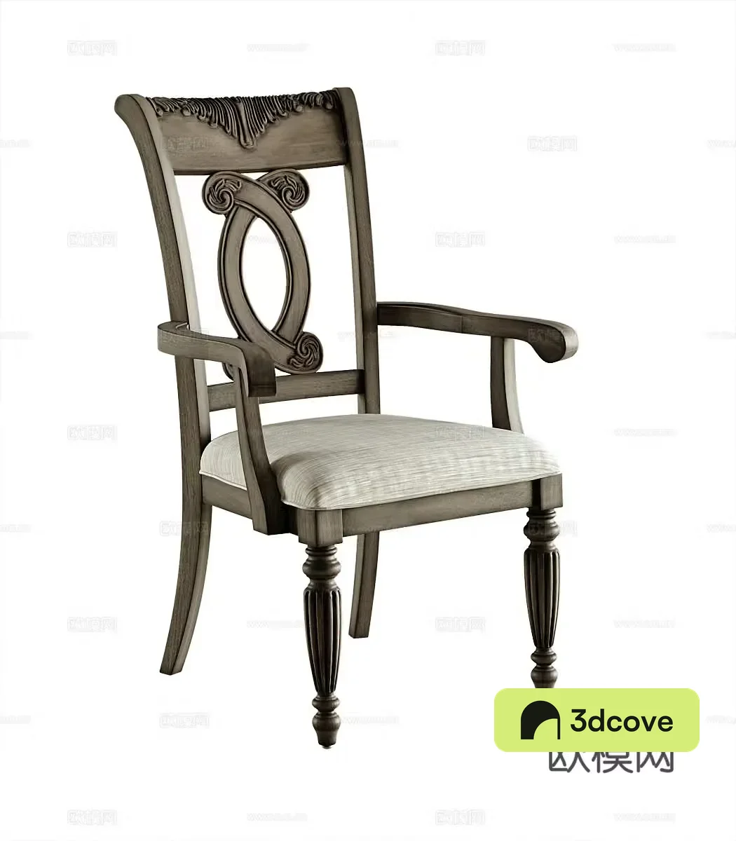 American single chair armchair