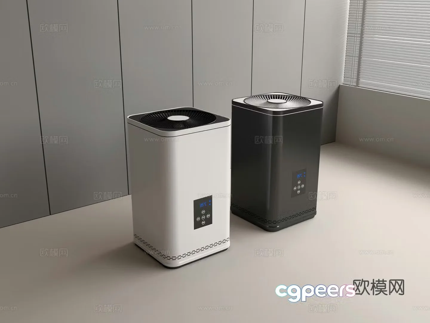 New fan Air purifier Dehumidifier Humidifier 3D model