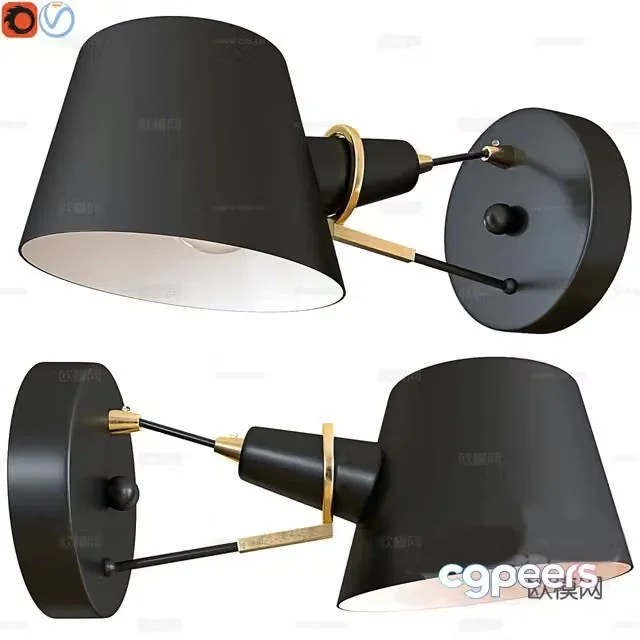 Wall lamp 3d model