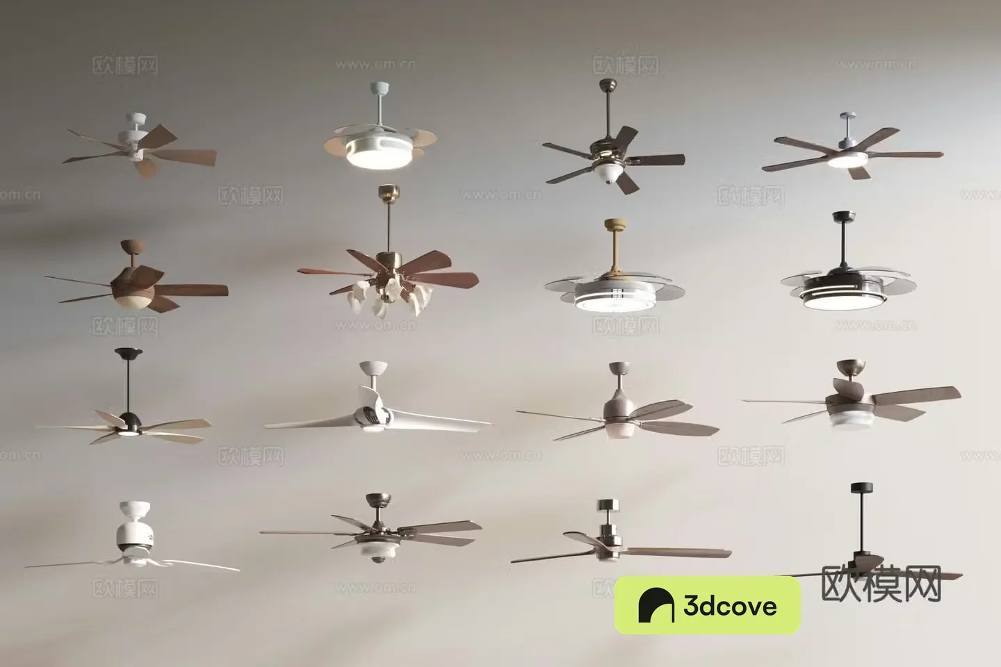 Fan light Chandelier