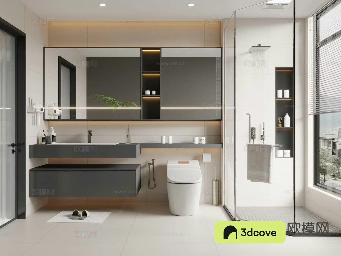 Modern bathroom