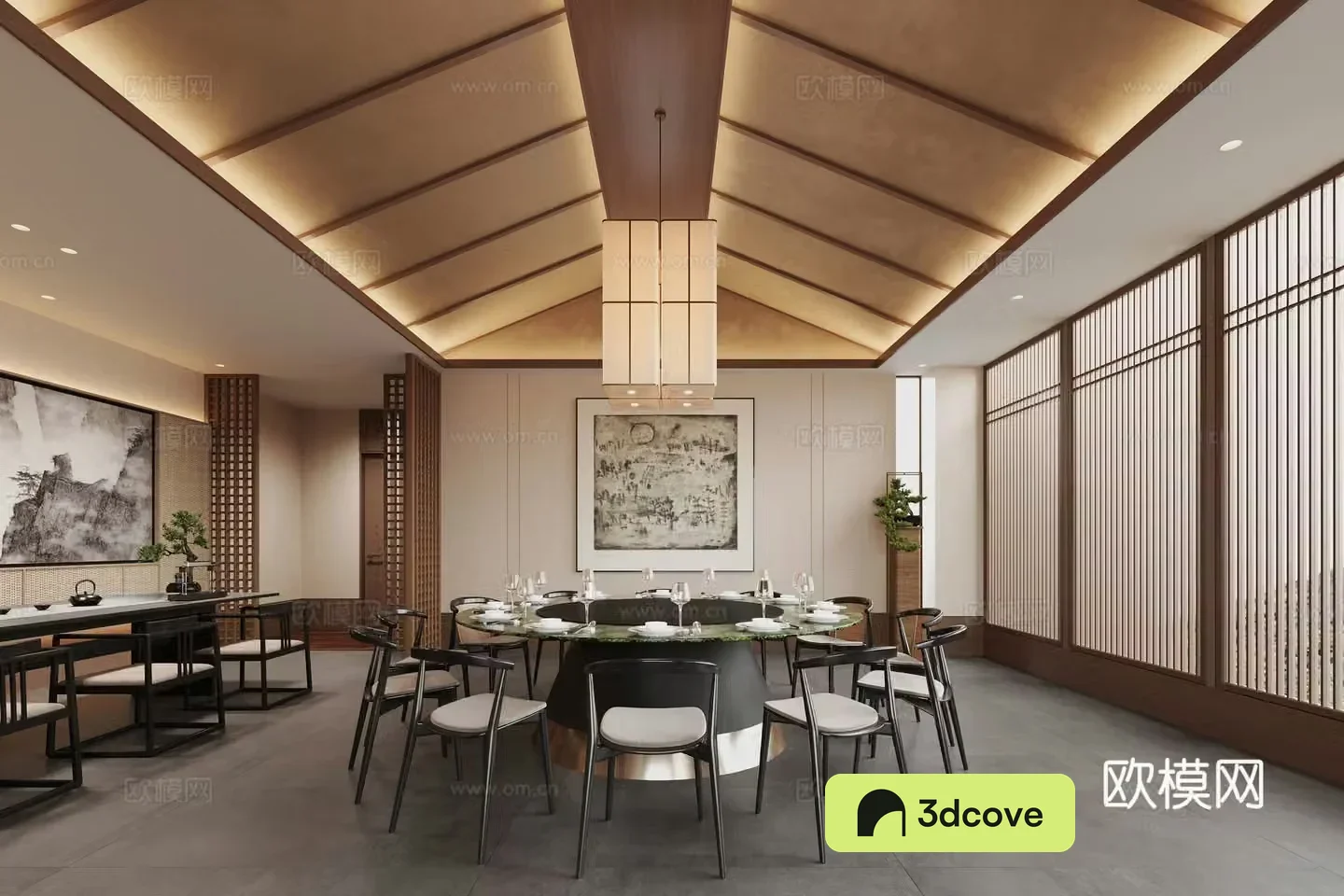 New Chinese restaurant private room