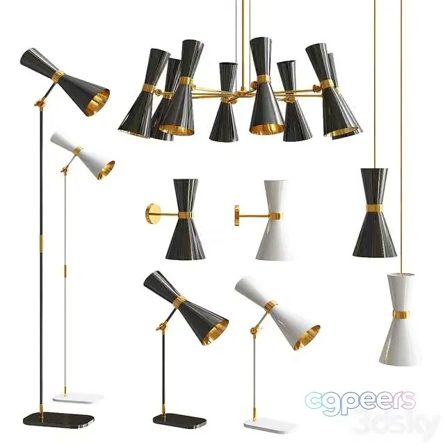 3ds Max Free – Cairo Light Collection – 5 types