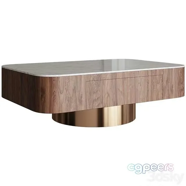 3ds Max Free – Coffee table CT07 Coffee table